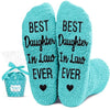 Fuzzy Socks for Women, Best Gifts for Daughter In Law, Daughter In Law Gifts from Mother In Law, Unique Daughter In-Law Gifts, Mothers Day Gift