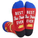 Unisex Bus Driver Socks, Bus Driver Gifts for Bus Drivers,  Bus Driver Appreciation Gifts, Best School Bus Driver Gifts, Gift for Dad, Women Men School Bus Driver Socks