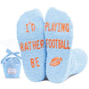 Unisex Football Socks for Kids Teens, Funny Football Gifts for Football Lovers, Boys Girls Football Socks, Cute Sports Socks for Sports Lovers, Gifts for 7-10 Years Old