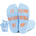 Unisex Football Socks for Kids Teens, Funny Football Gifts for Football Lovers, Boys Girls Football Socks, Cute Sports Socks for Sports Lovers, Gifts for 7-10 Years Old