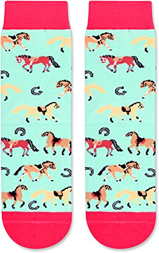 Girls Horse Socks Series