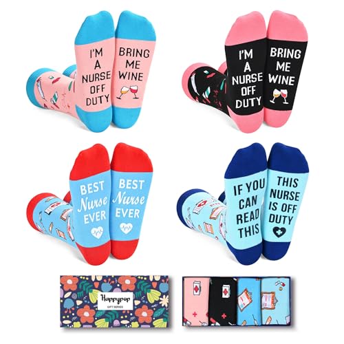 Student Nurse Gifts, Nurse Day Gifts, CNA Week Gifts, Unisex Nurse Socks, Nursing Socks, RN Gifts, Future Nurse Gifts, and CNA Gifts