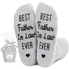 Best Father In Law Ever Socks, Father In Law Gift, Father In Law Socks Fathers Day Gift, Funny Socks for Men, Father In Law Birthday Gift