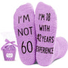 60th Birthday Gift Idea for Her 60 Year Old Funny 60st Birthday Socks Unique 60st Birthday Gifts for Mom, Wife, Grandma, Friends Gift for Her