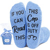 Unisex Police Socks, Policeman Gifts for Cops, Police Dad Gifts, Police Officers, Police Academy Graduations, Police Detective Police Retirement Gifts Men Women Cops Socks