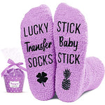 Lucky Transfer Socks IVF Gift Funny Socks Knock Me Up Doc Non-Slip Socks IVF Socks