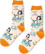 Women Reading Socks Series