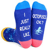 Versatile Octopus Gifts, Unisex Octopus Socks for Women and Men, All-occasion Octopus Gifts Ocean Socks