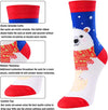 Funny Children Christmas Socks, Christmas Presents, Novelty Christmas Gifts for Kids, Best Secret Santa Gifts, Holiday Socks for Boys Girls, Santa Socks, Xmas Gifts, Gifts for 7-10 Years Old