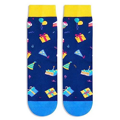 Crazy Funny Birthday Socks for Kids, Top Best Cool Birthday Gifts for 5 Year Old Boys Girls, 5 Year Old 5 Yr Old Girl Boy Gift Ideas