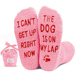 Novelty Fuzzy Dog Socks for Big Girls Teen Teenager Silly Kids Socks, Funny Gifts for Girls, Gifts for 7-10 Years Old Girl