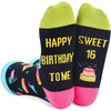 Women 16th Birthday Socks Series