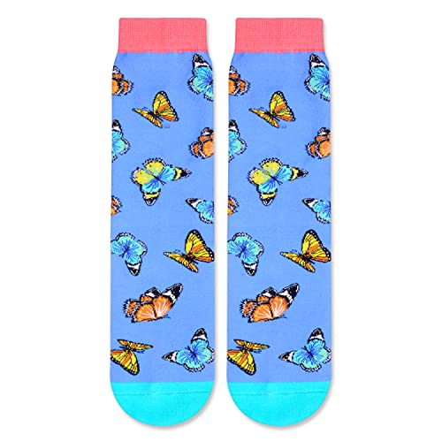 Versatile Butterfly Gifts, Unisex Butterfly Socks for Women and Men, All-occasion Butterfly Gifts Animal Socks