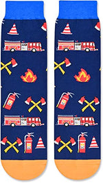 Men Fireman Socks Series