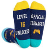 Gifts for Teenage Boys Teenage Girls Funny Fun Crazy Socks for Teens, Gifts for 16 Year Olds 16th Birthday