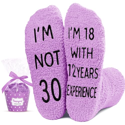 30th Birthday Gift Idea for Her 30 Year Old Funny 30st Birthday Socks Unique 30st Birthday Gifts for Mom, Wife, Friends Birthday Gift for Her