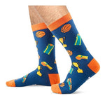 Funny Basketball Gifts for Basketball Lovers, Women Men Basketball Socks, Cute Ball Sports Socks for Sports Lovers, Unisex Basketball Socks for Men Women Basketball Gifts