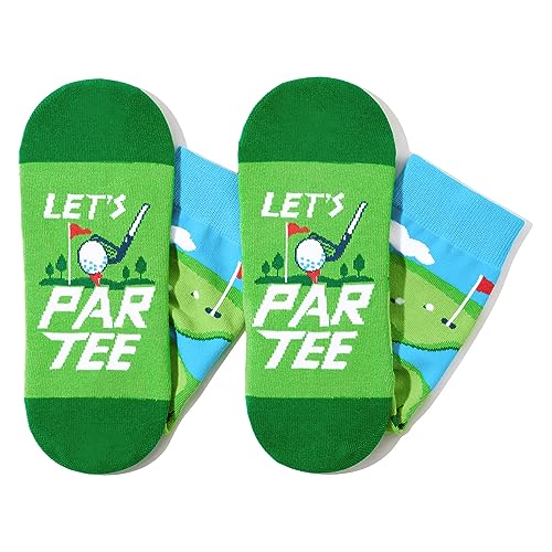 Novelty Golf Socks, Funny Golf Gifts for Golf Lovers, Ball Sports Socks, Gifts For Men Women, Unisex Golf Themed Socks, Sports Lover Gift, Silly Socks, Fun Socks