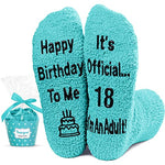 18th Birthday Socks Crazy Silly Gift Idea for Her Unique 18th Birthday Gifts for 18 Year Old Women, Sisters, Daughters, Friends