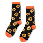 Sunflower Socks Crazy Plant Lover Gifts, Gifts for Nature Lovers, Funny Sunshine Gifts for Women, Plant Socks