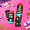 38th Birthday Gifts for Men Women, 38 Year Old Gifts, Socks for Him Her Male Female, Best Gifts for 38 Year Old Man Woman