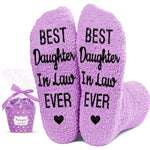 Best Gifts for Daughter In Law, Daughter In Law Gifts from Mother In Law, Unique Daughter In-Law Gifts, Fuzzy Socks for Women, Mothers Day Gift