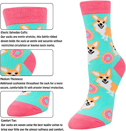 Christmas Gifts, Crazy Novelty Girls Socks, Funny Animal Gifts for Toddler Girls, Birthday Gifts, Best Gifts to Your Daughter, Gifts for 1-4 Years Old Girls