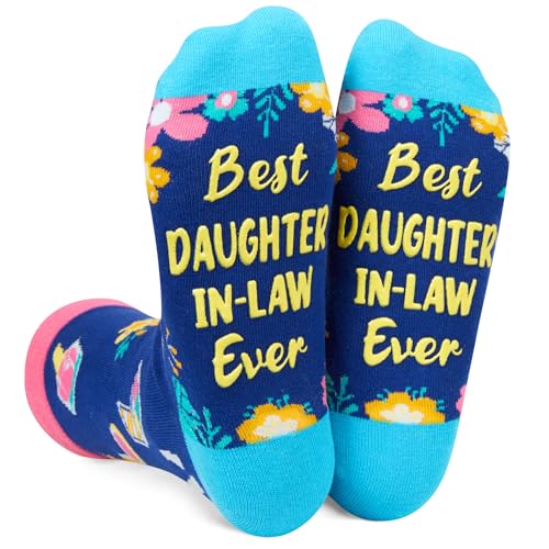 Best Daughter In Law Ever Socks, Daughter In Law Gift, Daughter In Law Socks Mothers Day Gift, Funny Socks for Daughter In Law, Daughter In Law Birthday Gift