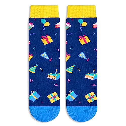 Crazy Funny Birthday Socks for Kids, Top Best Cool Birthday Gifts for 6 Year Old Boys Girls, 6 Year Old 6 Yr Old Girl Boy Gift Ideas