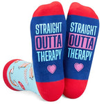 Unisex Physical Therapy Get Well Soon Recovery Socks, Therapist Gifts For Mental Health PT Month After Surgery Gifts For Someone Who Is Sick