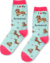Women Dachshund Socks Series