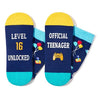 Gifts for Teenage Boys Teenage Girls Funny Fun Crazy Socks for Teens, Gifts for 16 Year Olds 16th Birthday