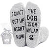 Funny Novelty Socks for Dog Lover, Dog Lovers Gifts for Him, Cute Dog Printed Casual Crew Sock Gifts for Men