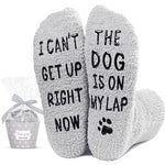 Funny Novelty Socks for Dog Lover, Dog Lovers Gifts for Him, Cute Dog Printed Casual Crew Sock Gifts for Men
