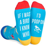 Versatile Bird Gifts, Unisex Bird Socks for Women and Men, All-occasion Bird Gifts Animal Socks