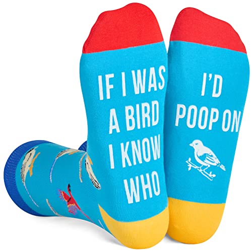 Versatile Bird Gifts, Unisex Bird Socks for Women and Men, All-occasion Bird Gifts Animal Socks