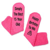 Crazy Silly 15th Birthday Socks Funny Gift Idea for Teenage Girls Unique 15th Birthday Gift for Her, Presents for 15 Year Old Girl