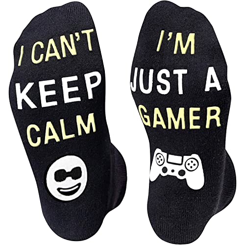 Gaming Gifts for Men Women, Video Game Socks for Men Who Love Game, Funny Women Gaming Gifts, Gamer Gifts, Novelty Gamer Socks for Game Lovers