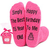 Crazy Silly 15th Birthday Socks Funny Gift Idea for Teenage Girls Unique 15th Birthday Gift for Her, Presents for 15 Year Old Girl