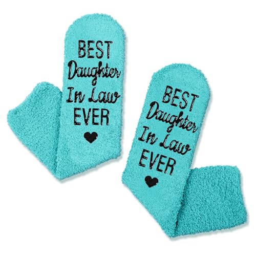 Fuzzy Socks for Women, Best Gifts for Daughter In Law, Daughter In Law Gifts from Mother In Law, Unique Daughter In-Law Gifts, Mothers Day Gift