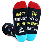 Gifts for Teenage Boys Teenage Girls Funny Gifts for Teens, Birthday Gifts for 14 Year Old Girls Boys 14th birthday, Funny Crazy Socks for Teens