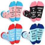 Student Nurse Gifts, Nurse Day Gifts, CNA Week Gifts, Unisex Nurse Socks, Nursing Socks, RN Gifts, Future Nurse Gifts, and CNA Gifts