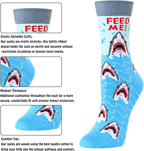 Boys Shark Socks Series