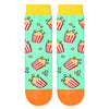 Funny Popcorn Socks for Kids Who Love Popcorn, Novelty Popcorn Gifts, Children's Gag Gifts, Gifts for Popcorn Lovers, If You Can Read This, Bring Me Popcorn Socks, Gifts for 7-10 Years Old