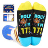 17th Birthday Gifts for 17 Year Old Boy Girl, Funny Cute Silly Cool Socks Gifts for Teens