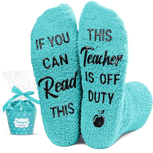 Novelty Teacher Gifts for Women, Cool Gifts for Teachers, Ideal for Teacher Appreciation, Funny Teacher Gifts, Cute Teacher Gifts, Teacher Socks