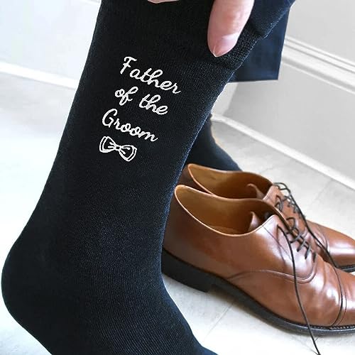 Unique Father of the Groom Gifts, Wedding Socks, Wedding Day Socks, Groom Father Gift, Wedding Gift, Dad Gift from Groom , Gift from Groom to Dad, Father of the Groom Socks