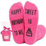 Crazy Silly Gift Idea for Sisters, Funny 16th Birthday Socks, Unique 16th Birthday Gifts for 16 Year Old Girl, Perfect Birthday Gift for Her