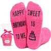 Women 16th Birthday Socks Series