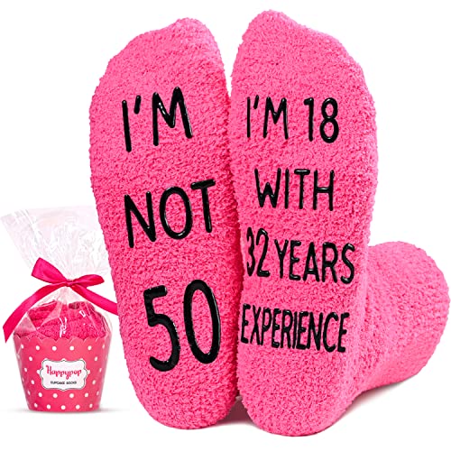 Women 50th Birthday Socks Series
